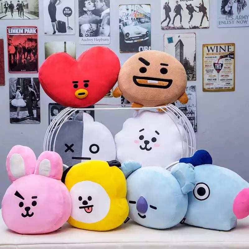 Buy SKY LESS FASHION BT21 Baby Pillow Cooky Cushion Stuffed Animal